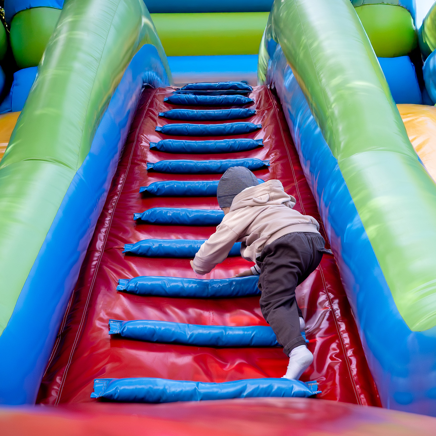Castillo inflable para cumpleaños